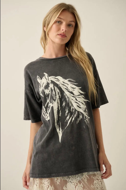 Vintage Horse Graphic Tee