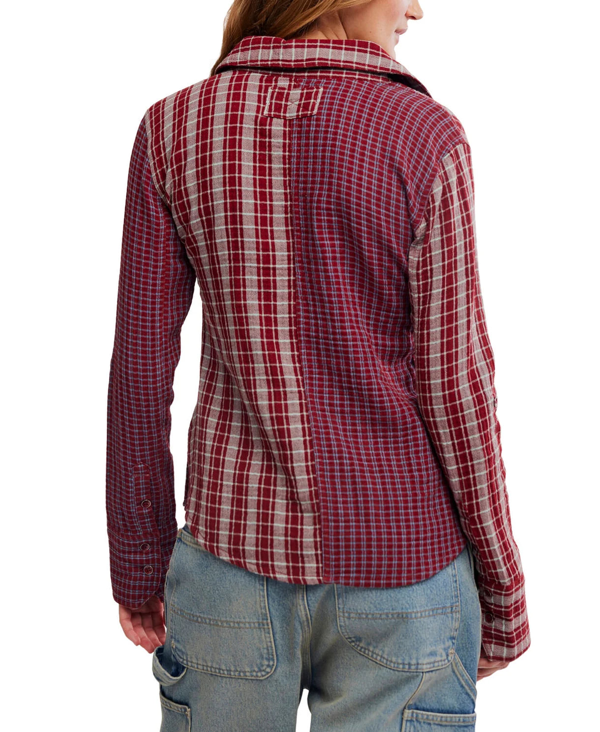 FP Benny Slim Plaid Oxford