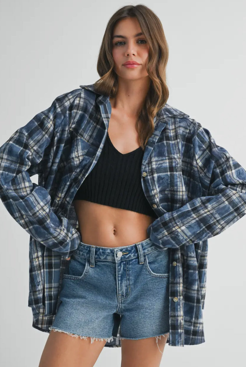 Willow Flannel Top