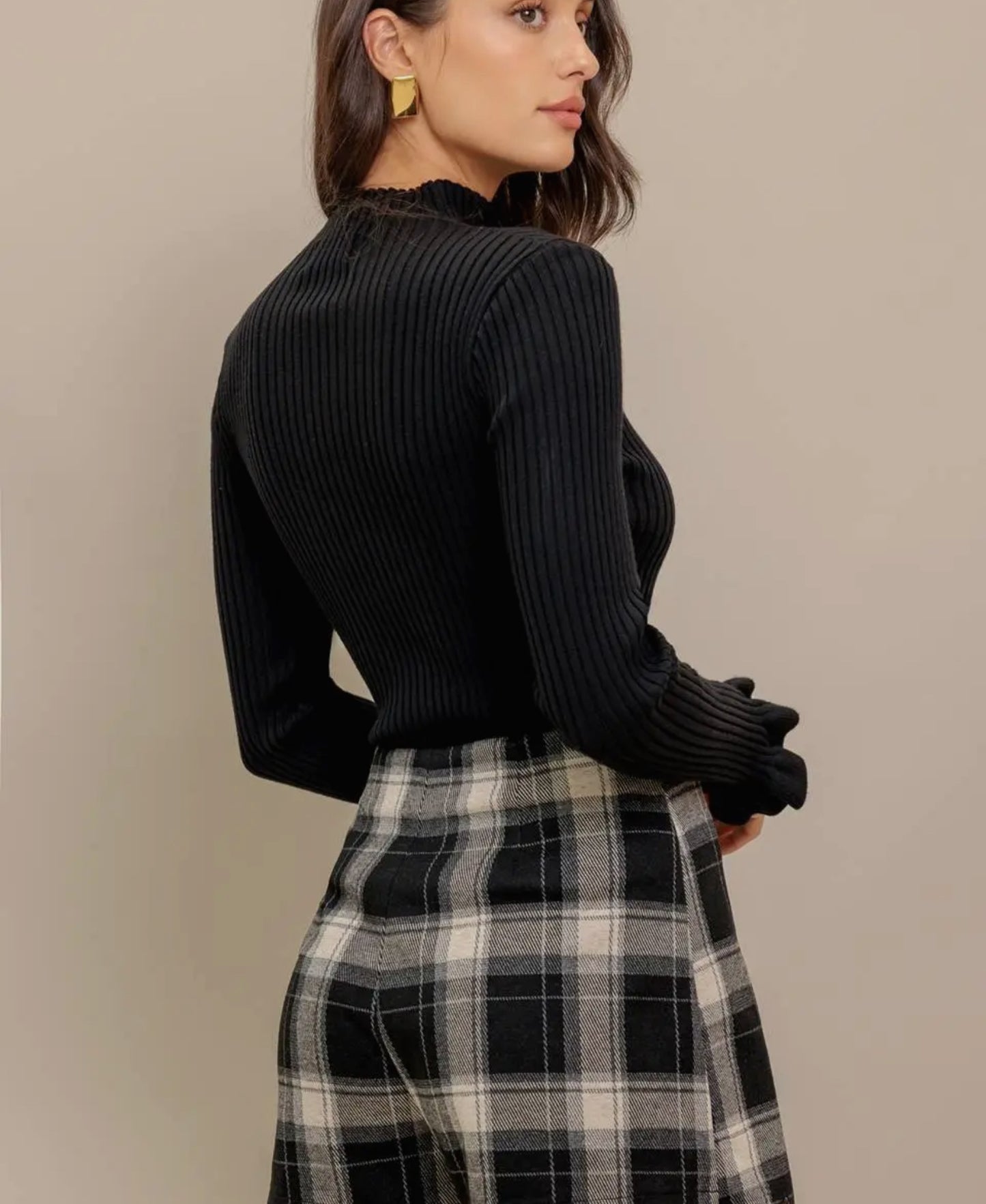 Elsie Plaid Skort