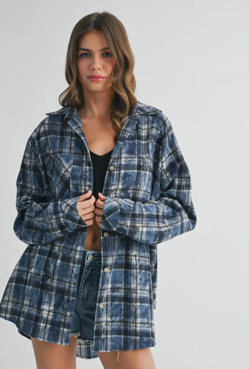 Willow Flannel Top
