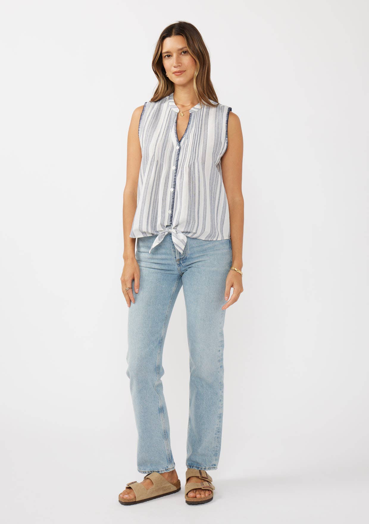 Trudy Tie Front Tank