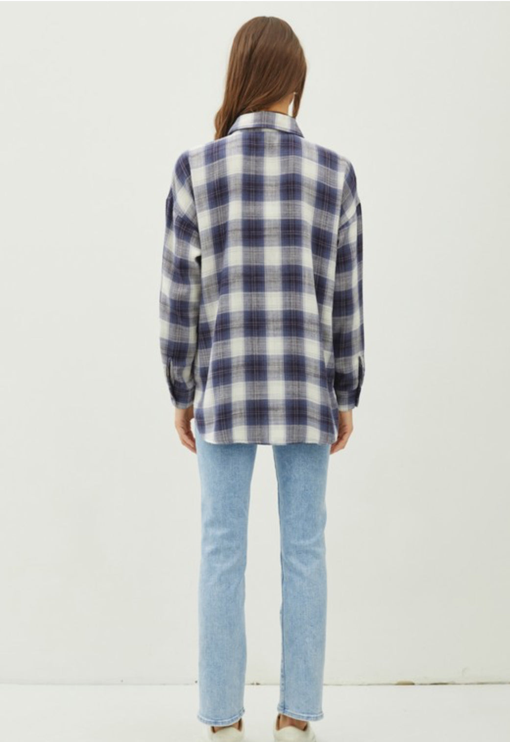 Kenzie Flannel Top
