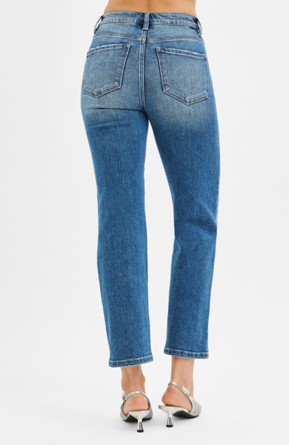 Sally HR Crop Straight Jean