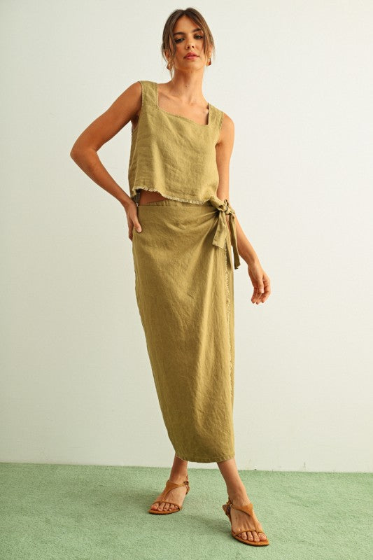 Grace Linen Top