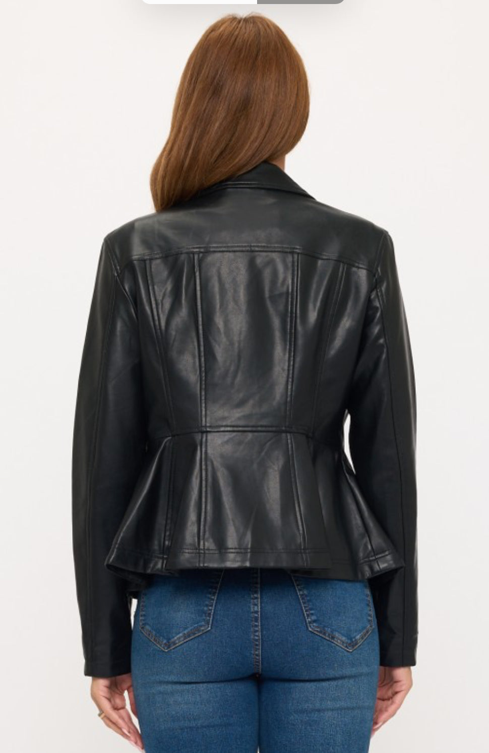 Belle Faux Leather Jacket