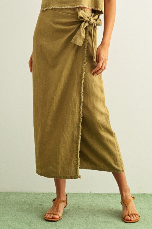 Grace Linen Skirt