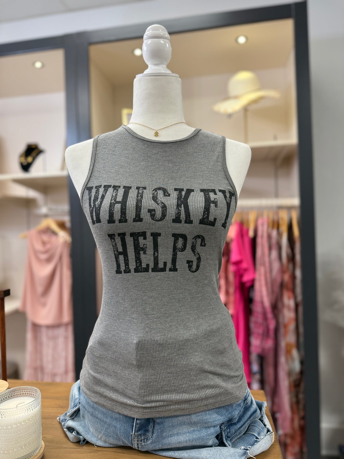 Whiskey Helps Tank