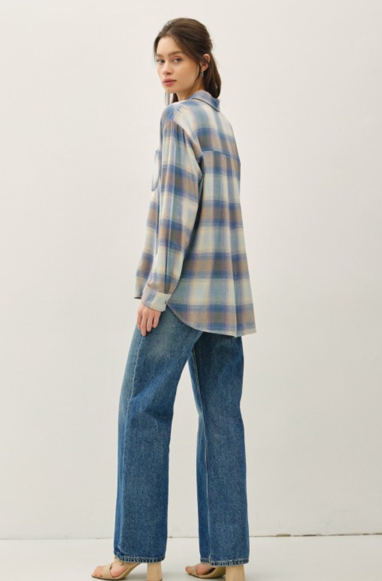 Brielle Plaid Top