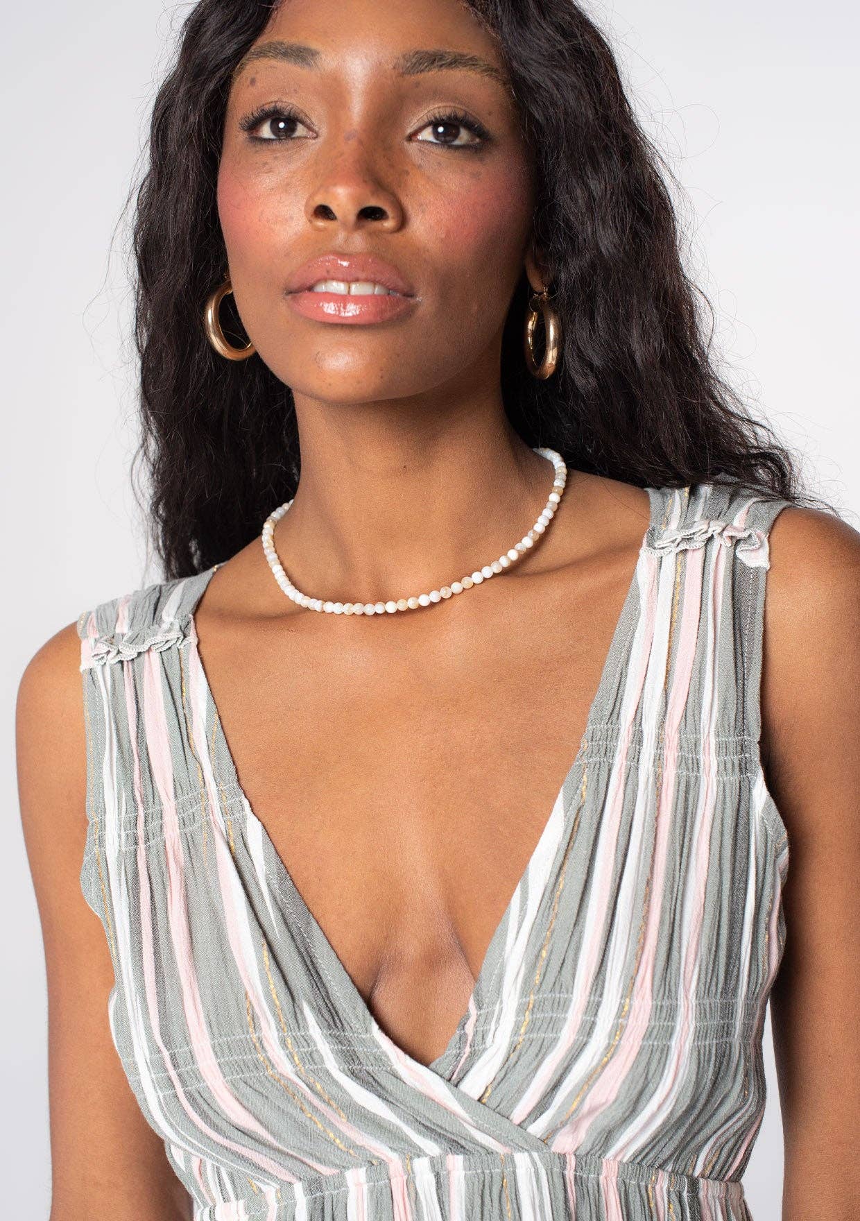 Jillian Striped Maxi Dress