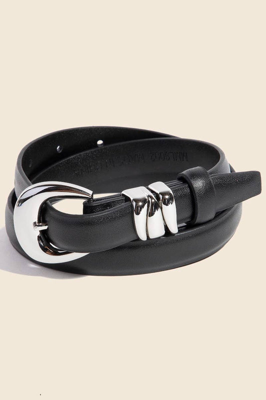 Skinny Fashionable Leather Belt
