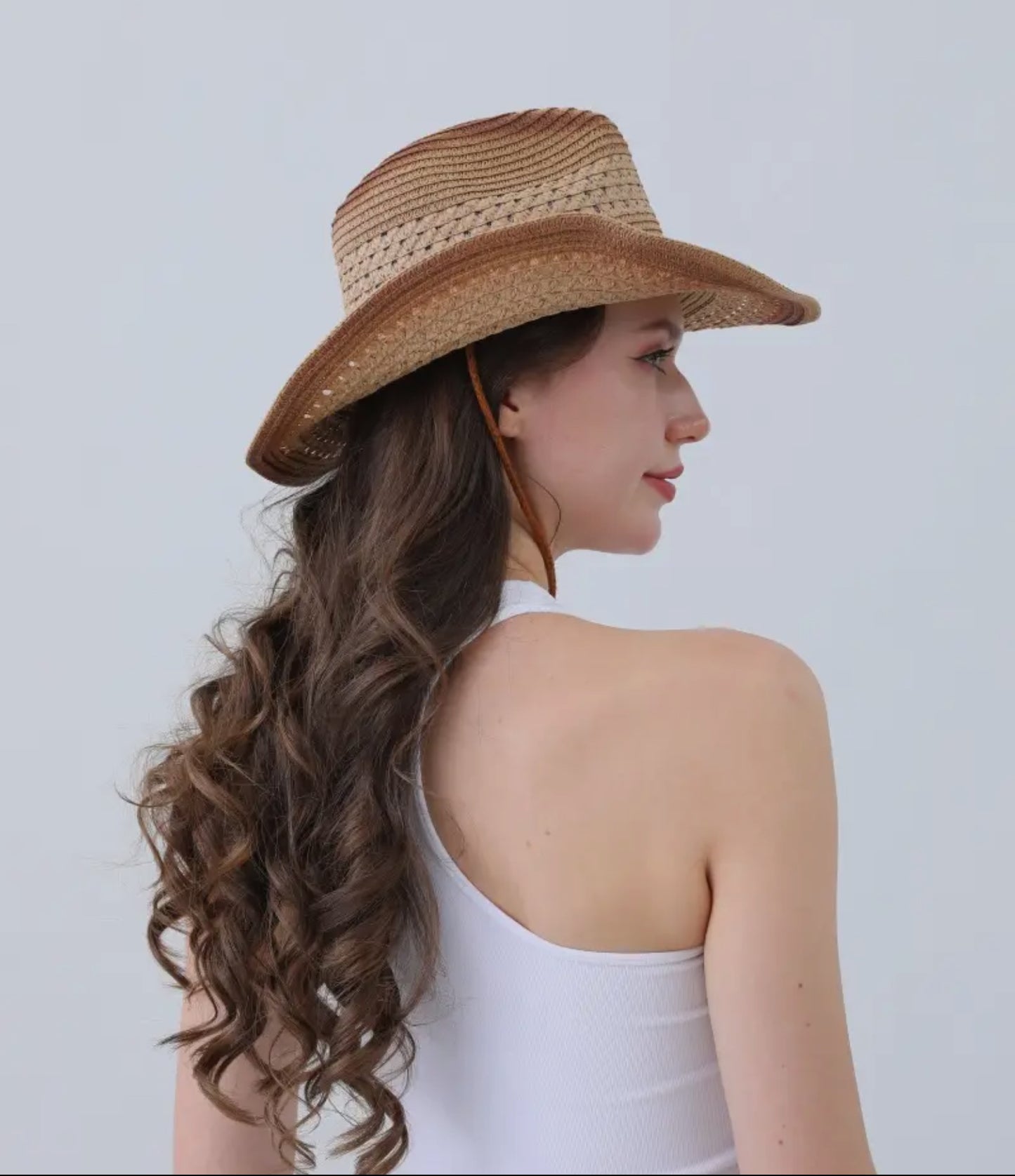 Braided Western Sun Hat