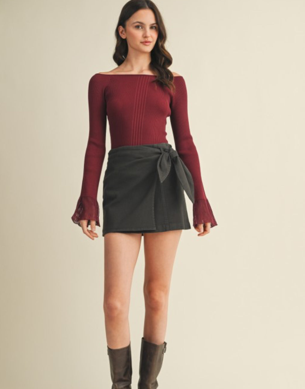 Samantha Bell Sleeve Sweater