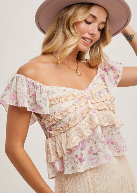 Maeve Floral Top