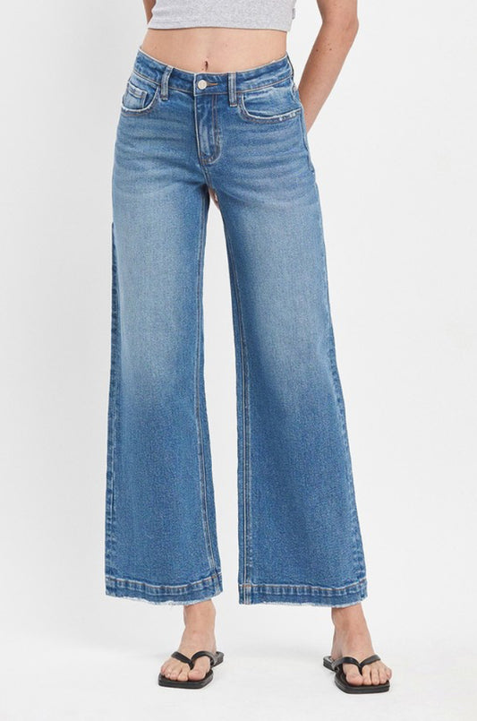 Ashton HR Wide Leg Jean