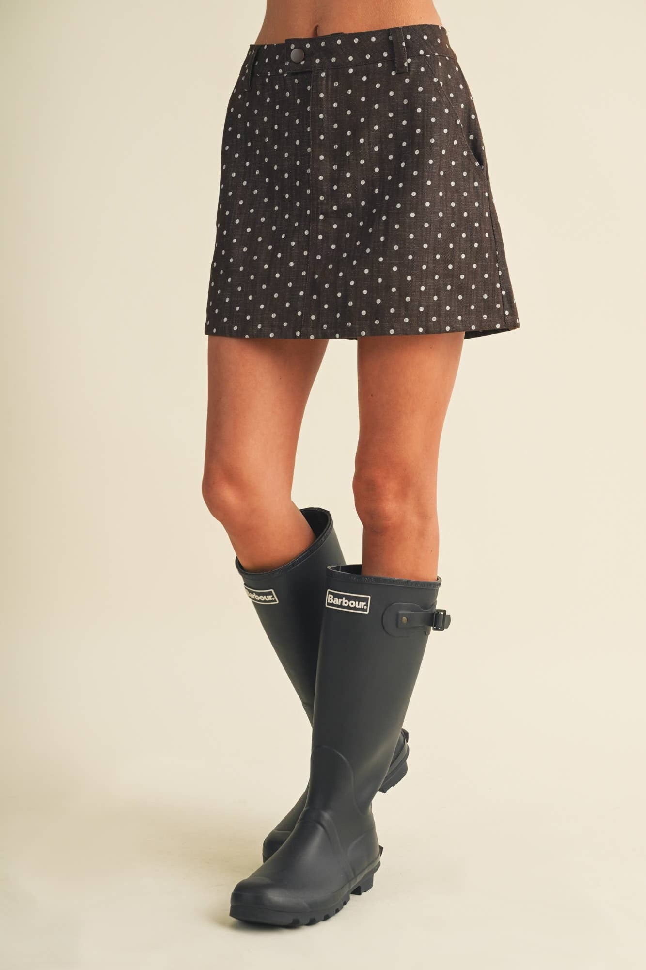 Jocelyn Polka Dot Skort