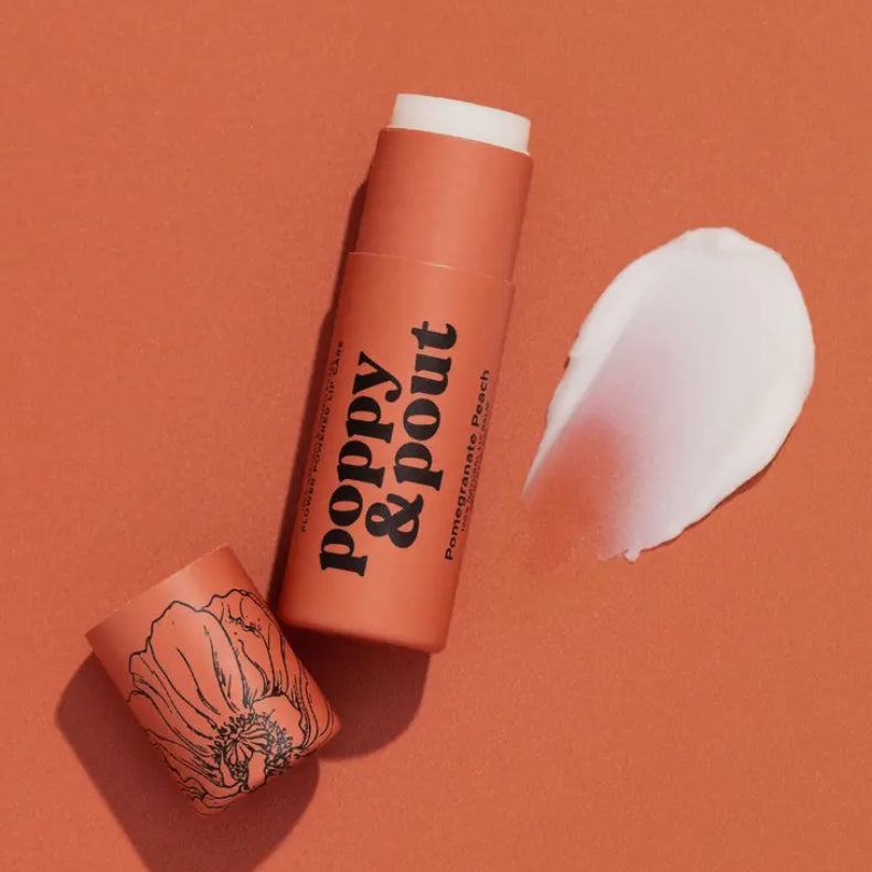 Poppy and Pout Lip Balms