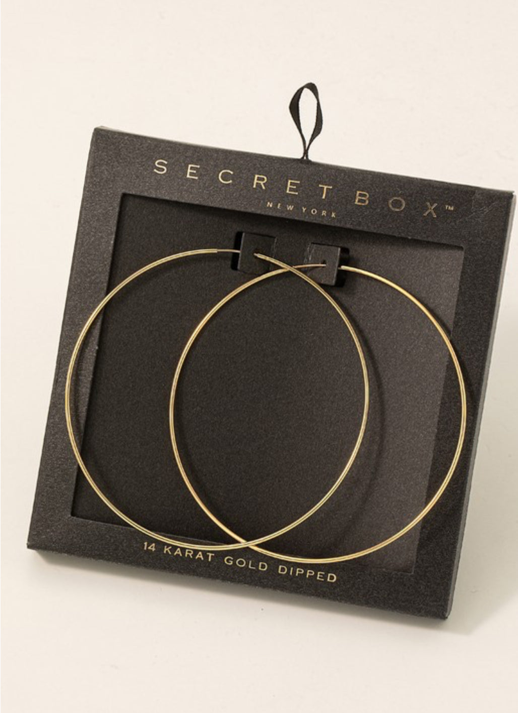 Secret Box Large Hoops