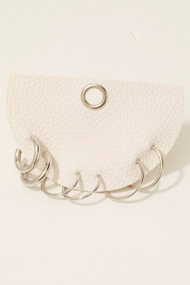 3Pc Dainty Tube Hoop Earrings Set
