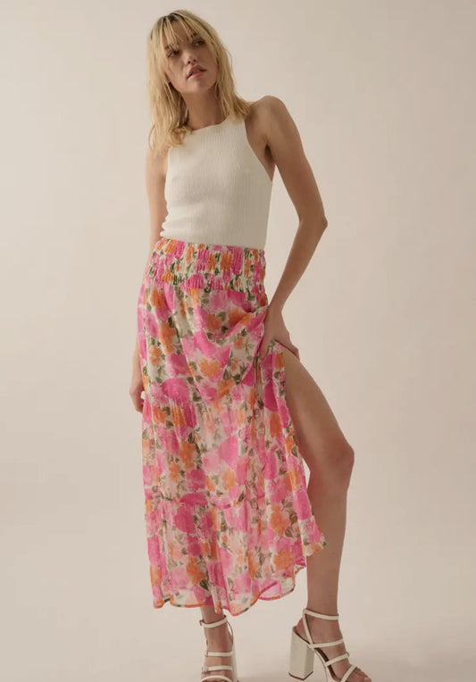 Nicole Floral Maxi Skirt