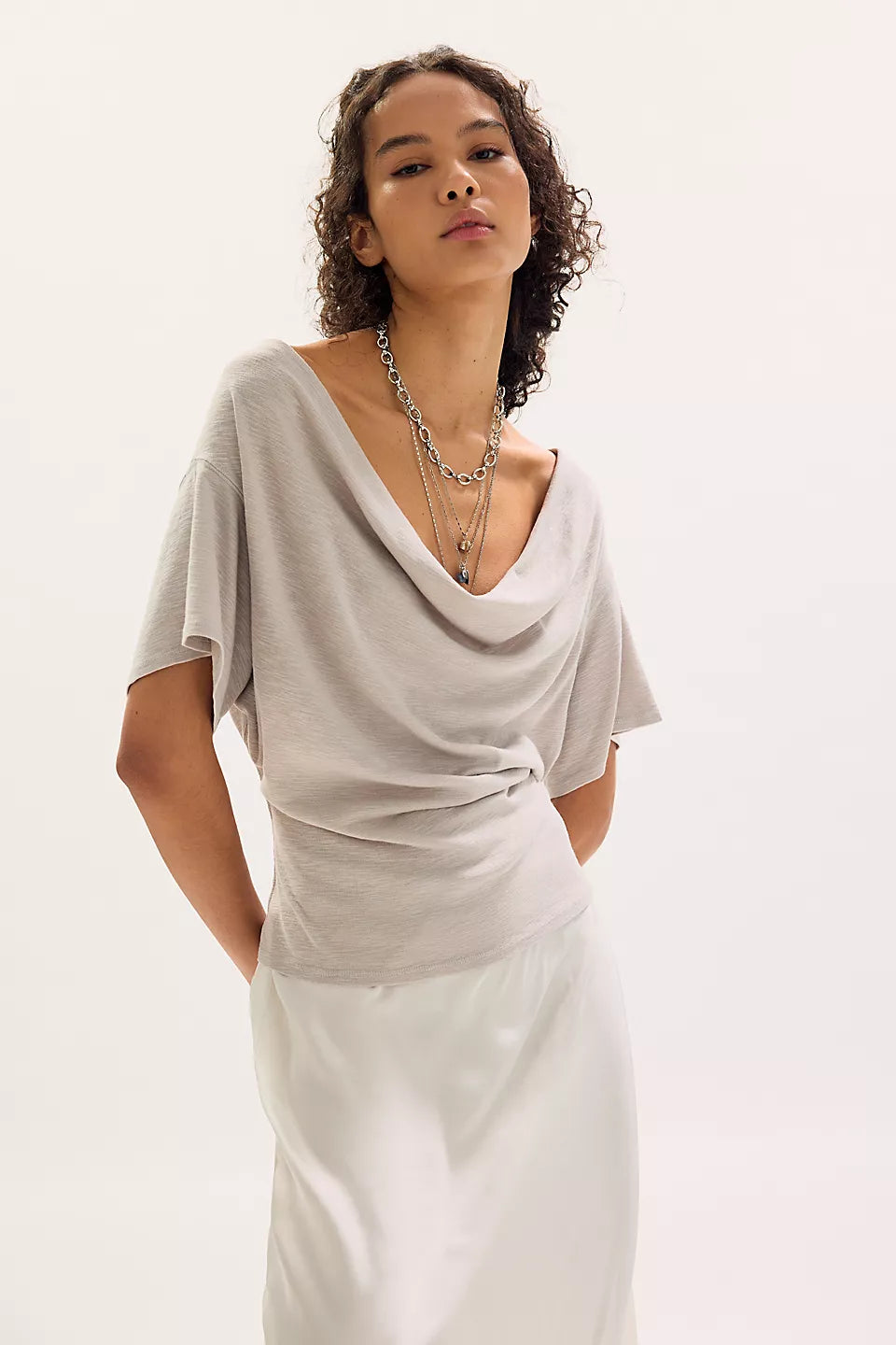 FP Waterfall Cowl Top