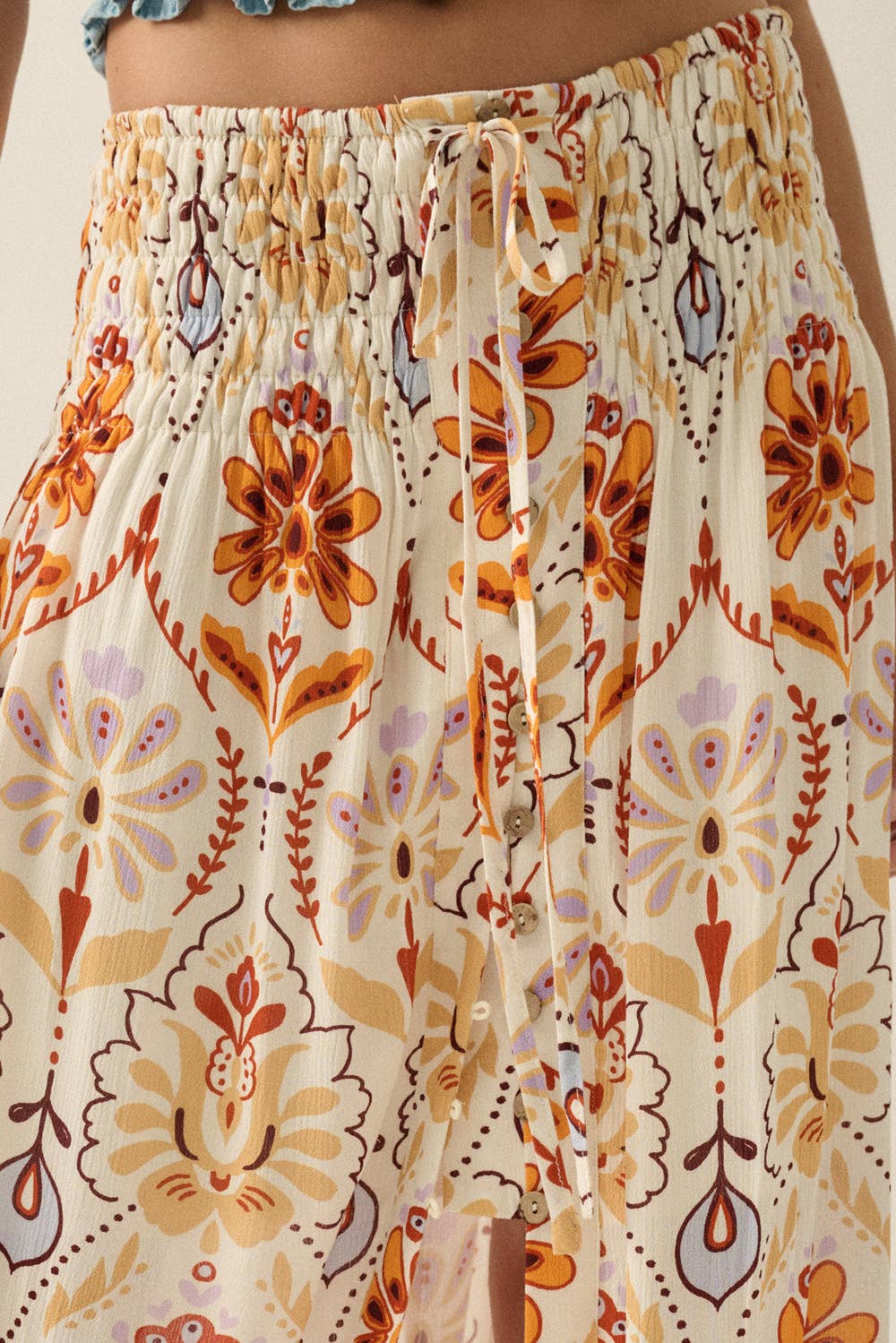 Hannah Floral Maxi Skirt