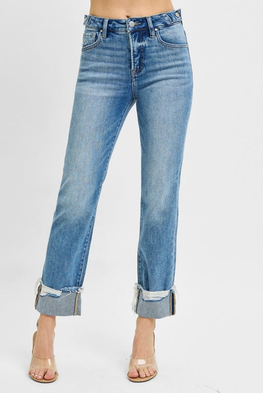Ida HR Cuffed Jeans