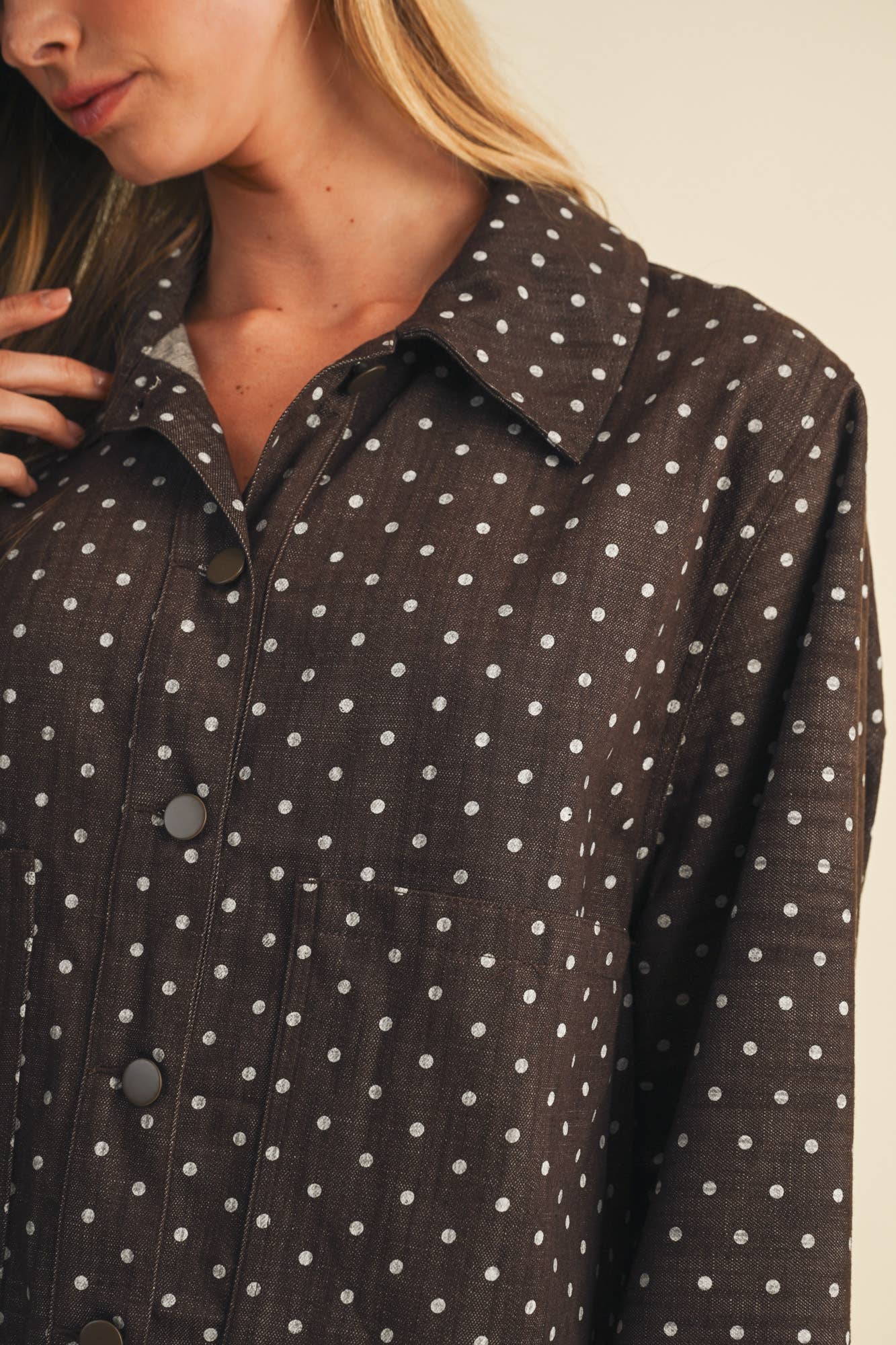 Jocelyn Polka Dot Jacket