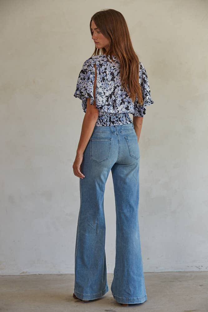 Kara Floral Top