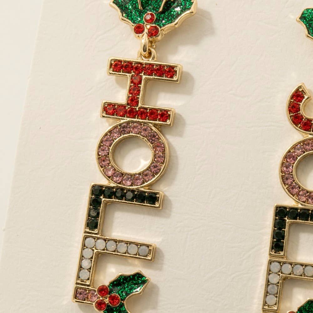 Jolly Holly Earrings