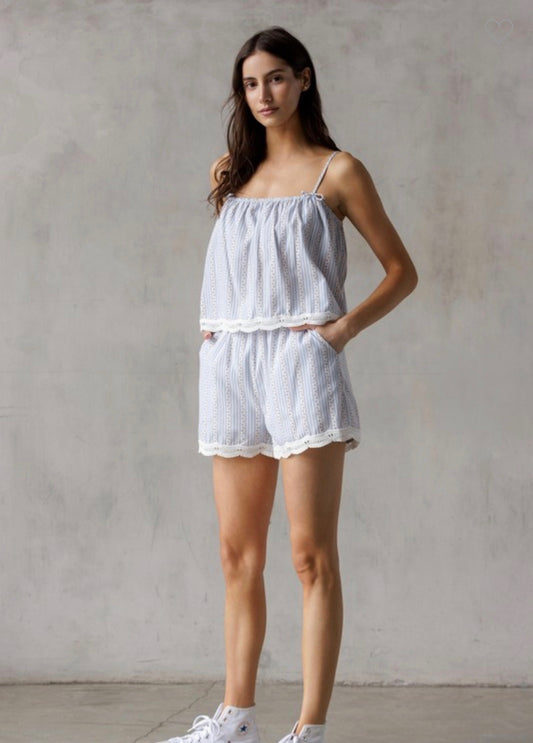 Stella Tank Top & Shorts Set