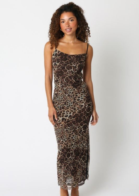 Leslie Leopard Dress