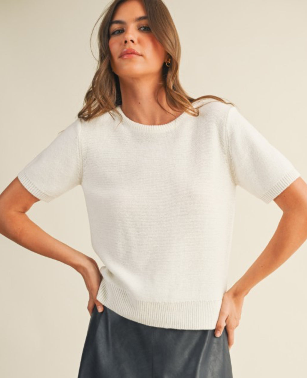 Carrie Crew Neck Sweater