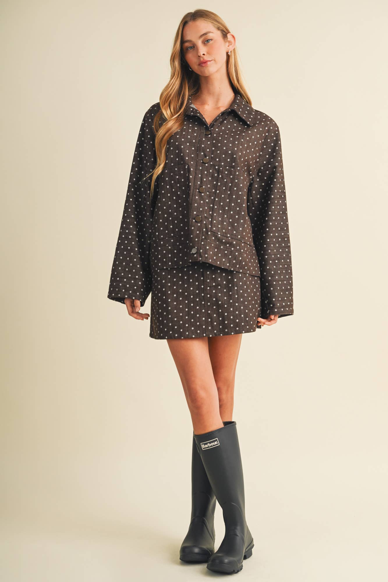 Jocelyn Polka Dot Jacket