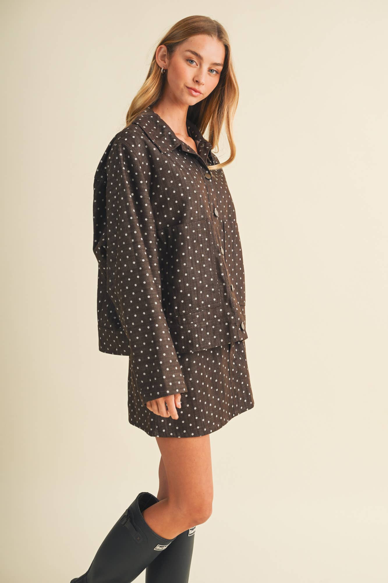 Jocelyn Polka Dot Jacket