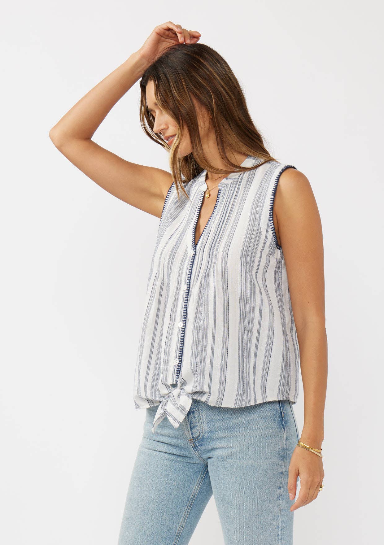 Trudy Tie Front Tank