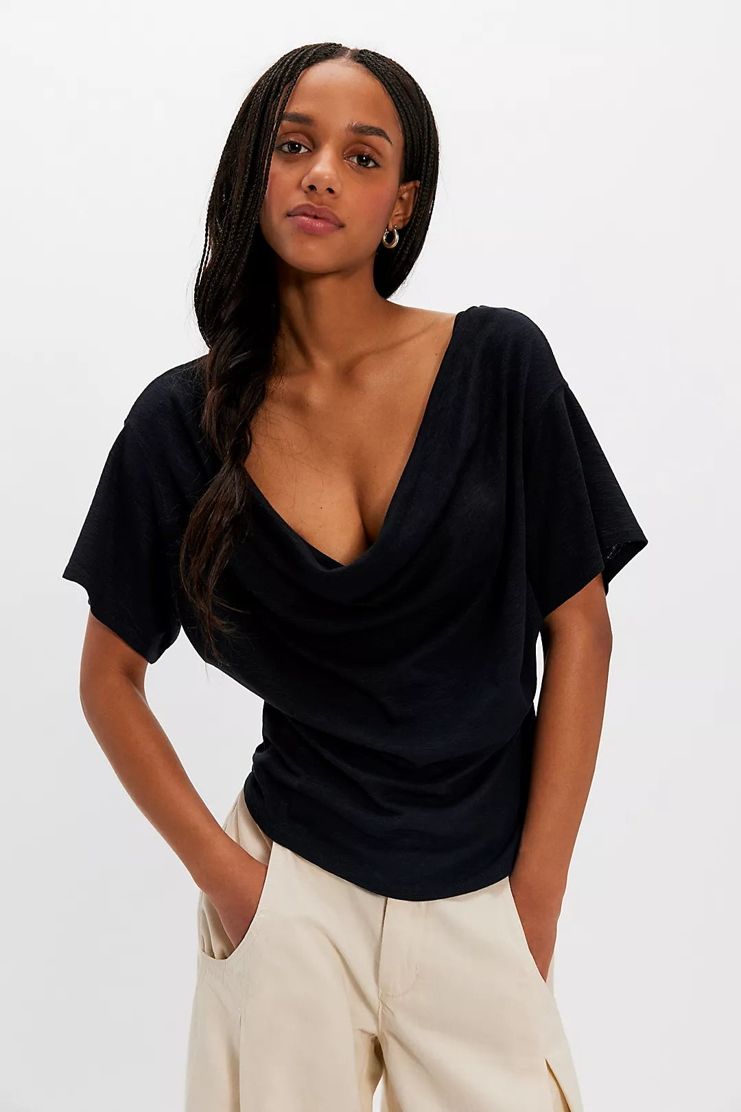 FP Waterfall Cowl Top