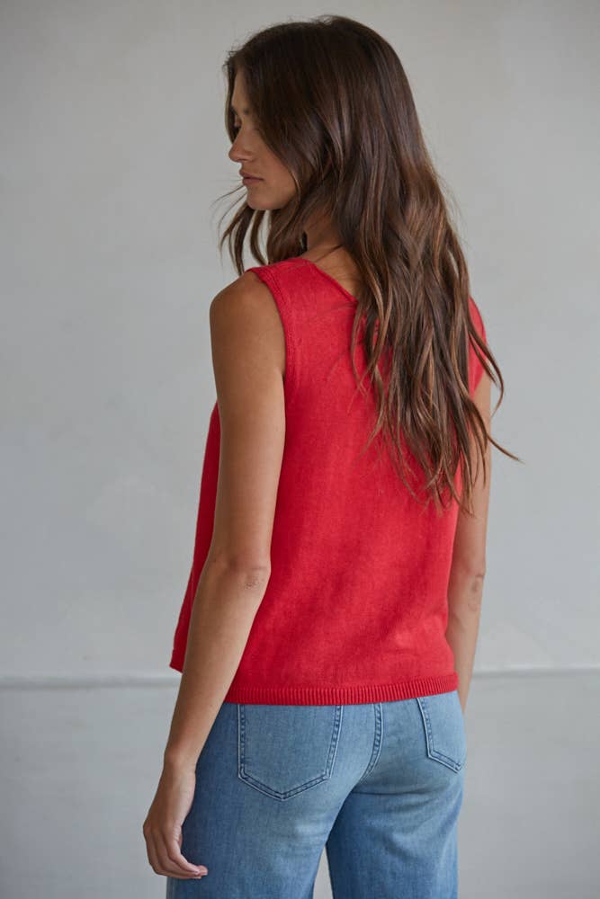 Macy Tie Front Vest