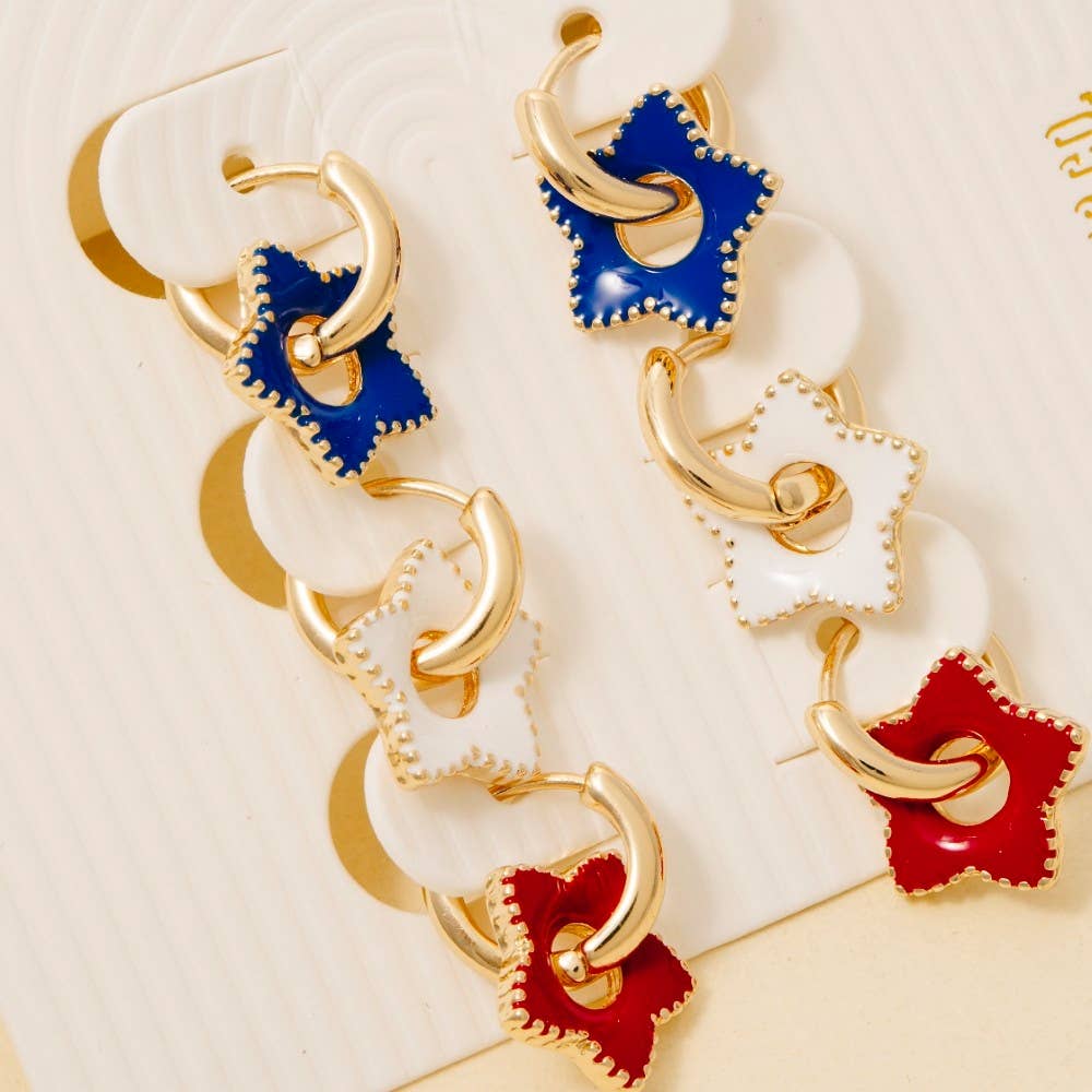 Star Earrings Set