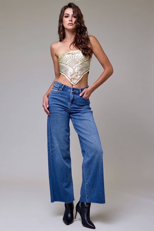 Nori HR Wide Leg Jean
