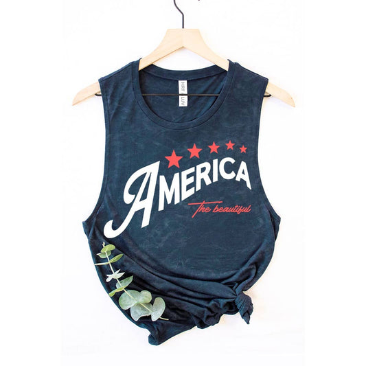 America the Beautiful Tank Top