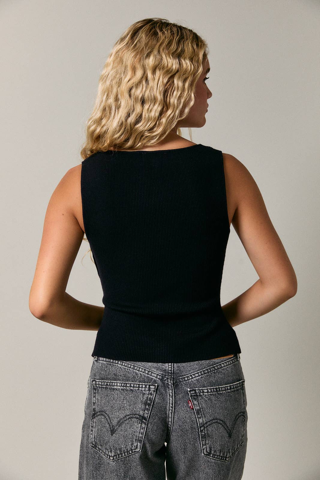 Mandi Sweater Tank Top
