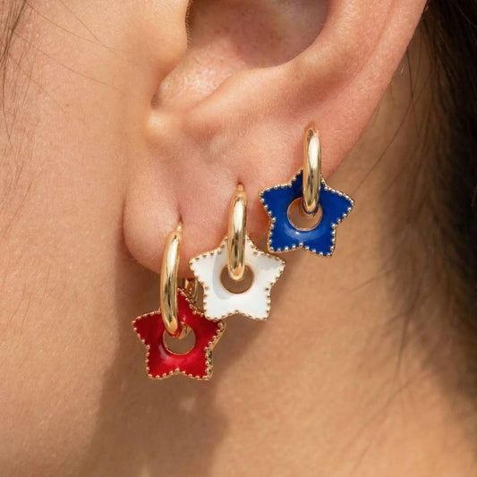 Star Earrings Set