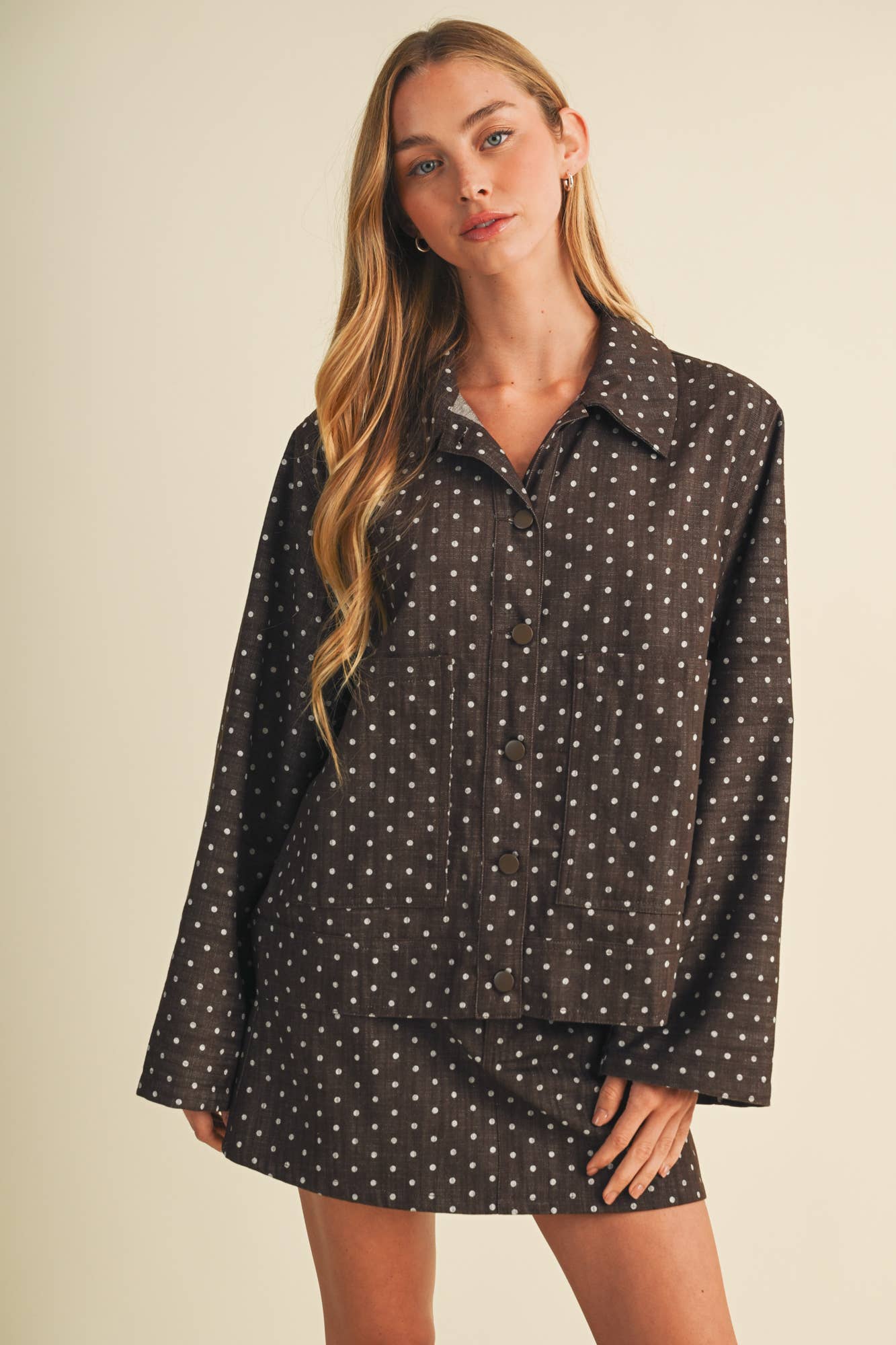 Jocelyn Polka Dot Jacket