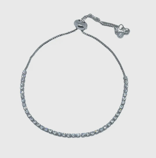 Steph Diamond Slider Bracelet