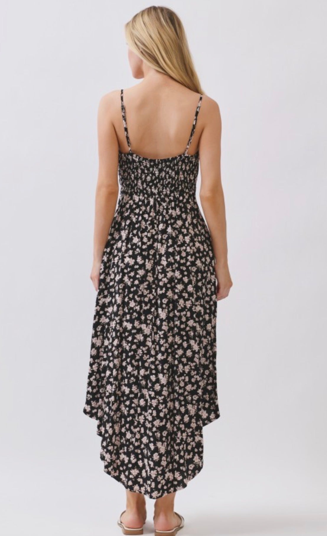 Claire Floral Midi Dress