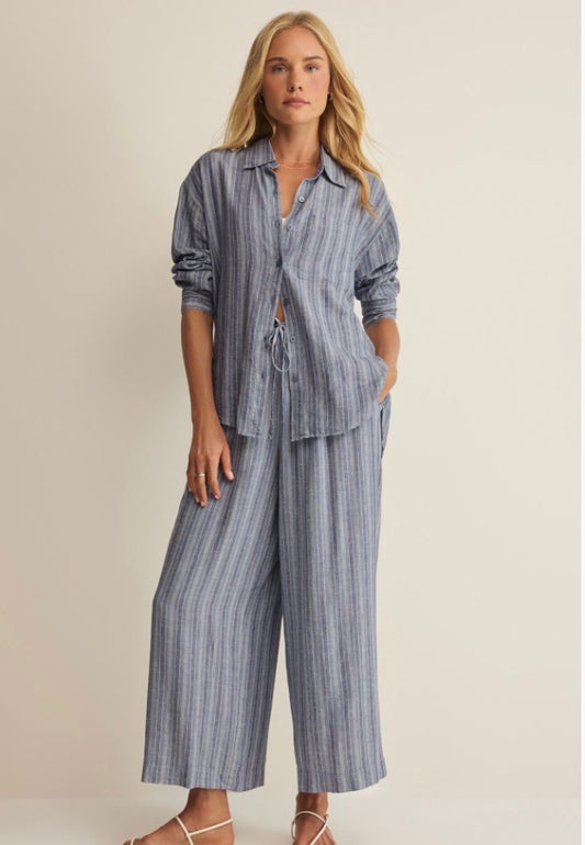 The Perfect Striped Button Up