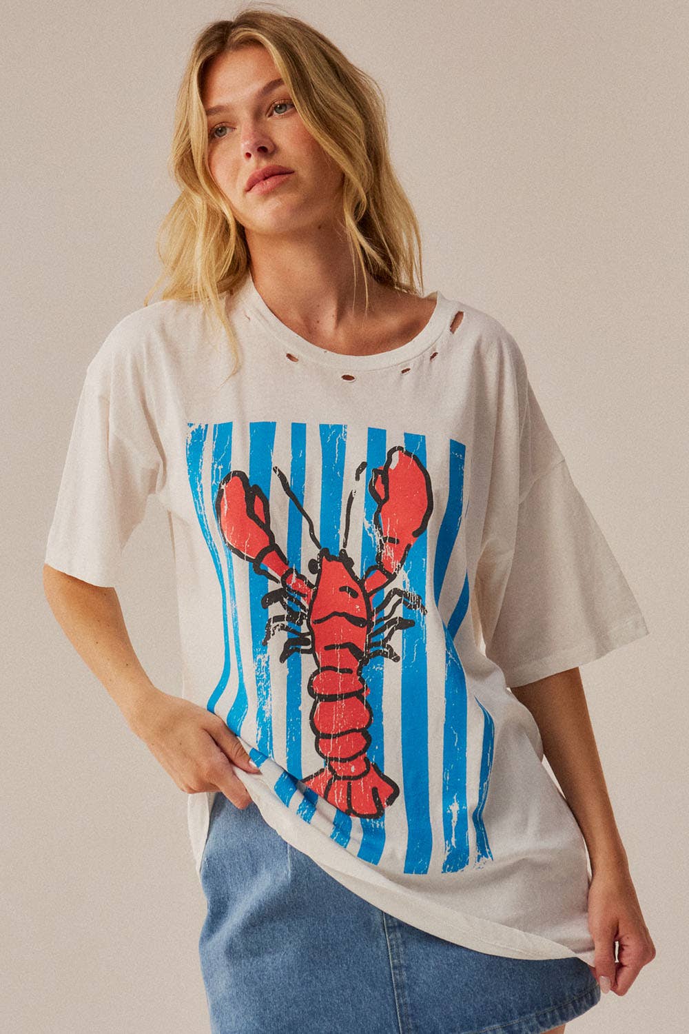 Lobster Oversized Tee