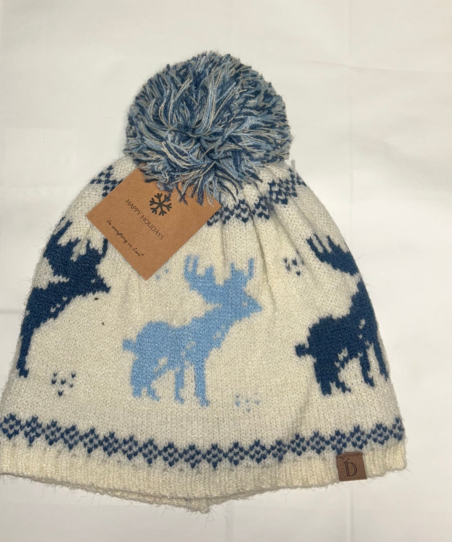 Raindeer Holiday Beanie