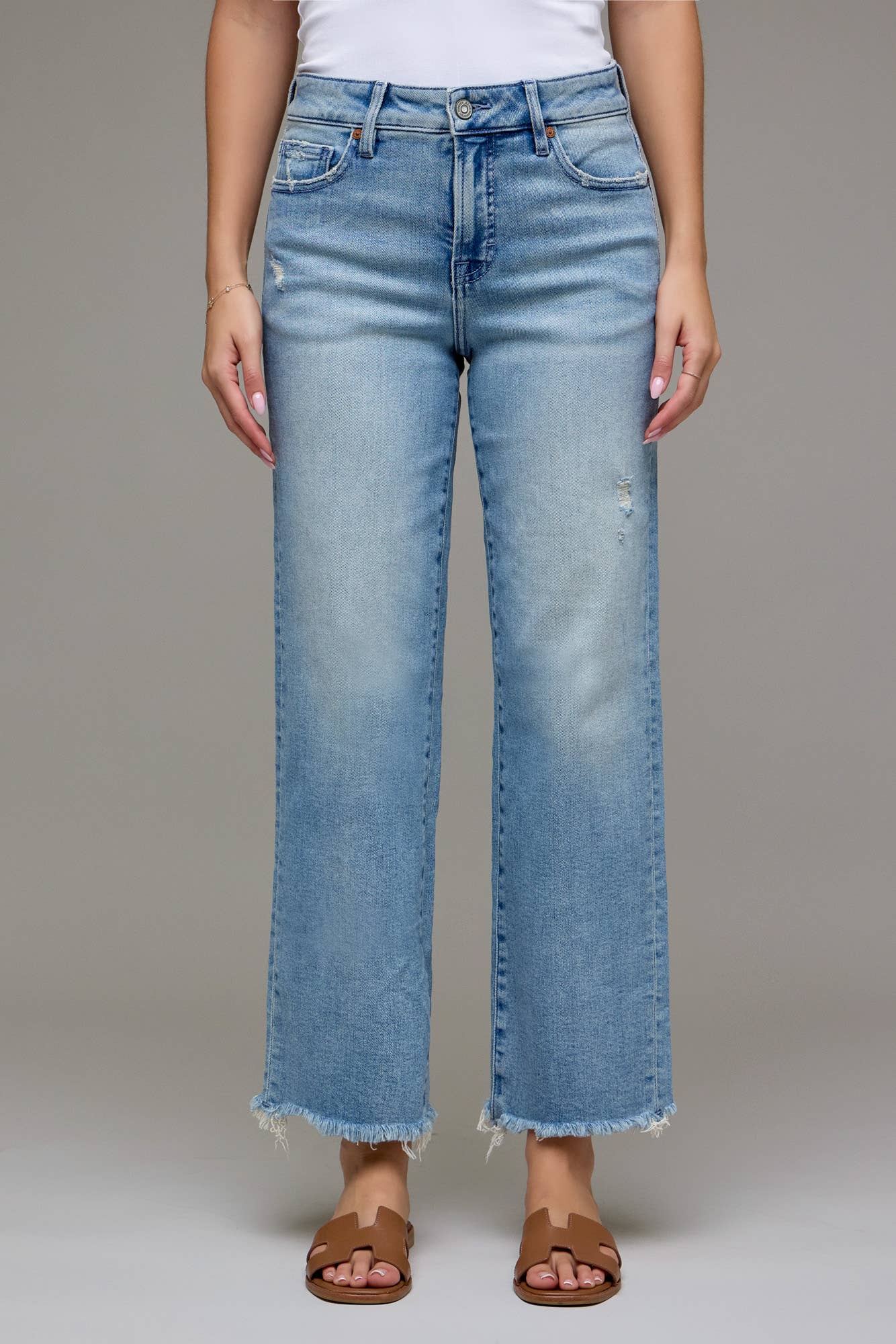 Betsy MR Stretch Crop Jean